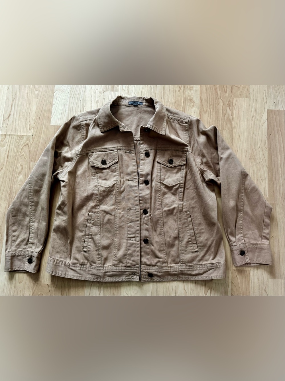 Jessica London Women’s Tan Jean Jacket